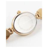 Quartz Bracelet Watch With Stone Accents - New Battery - Running