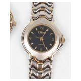 Fossil & Eiko Ladies Quartz Watches (Lot of 2) - New Batteries- Running