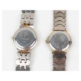 Fossil & Eiko Ladies Quartz Watches (Lot of 2) - New Batteries- Running