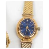 Bulova, Citizen & Jules Jurgensen Ladies Watches (Lot of 3) - New Batteries- Running