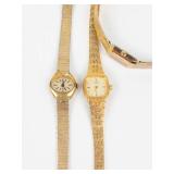 Ladies Quartz Watch Group of 3 (Lot of 3) - New Batteries- Running