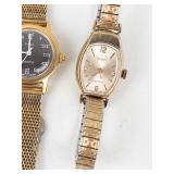 Timex Electric Wristwatches (Lot of 3) - New Batteries- Running