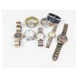 Mixed Lot of 8 Quartz Wristwatches - Not Working