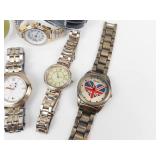 Mixed Lot of 8 Quartz Wristwatches - Not Working