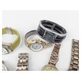 Mixed Lot of 8 Quartz Wristwatches - Not Working