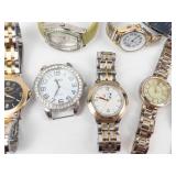 Mixed Lot of 8 Quartz Wristwatches - Not Working