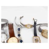 Mixed Lot of 10 Wrist Watches