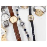 Mixed Lot of 10 Wrist Watches