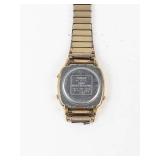 VINTAGE Timex Digital Watch With New Battery- Running -Needs replacement band or pin