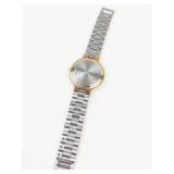 Caravelle Quartz Gold Tone Watch - running new battery