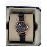 Fossil Analog Watch With Hanukkah Tin Box - running new battery