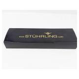 Stuhrling Original Automatic Skeleton Watch With Box & Papers - Brand new - running