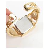 Chrystina Crystal Cuff Watch in Box - running new battery
