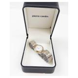 Pierre Cardin Two-Tone Wristwatch With Box - running new battery