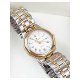 Pierre Cardin Two-Tone Wristwatch With Box - running new battery