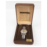 Vintage Jules Jurgensen Mechanical Watch With Box - running