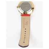 Leila Rose Red Leather Women's Watch in Box - running