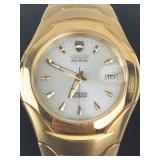 Citizen Eco-Drive Perpetual Calendar Gold-Tone Watch - running
