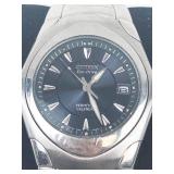 Citizen Eco-Drive Perpetual Calendar Stainless Steel Watch - running