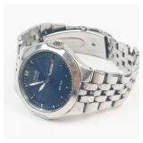 Citizen Eco-Drive WR100 Day-Date Stainless Steel Watch - running