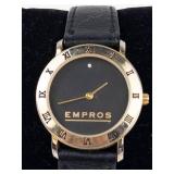 Empros Quartz Analog Watch - New Battery - Running