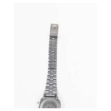 Casio Digital Alarm Timer Watch With Stainless Steel Bracelet - Running, with new battery