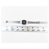 Casio Digital Alarm Timer Watch With Stainless Steel Bracelet - Running, with new battery