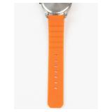 Orange Quartz Wristwatch - Running, with new battery