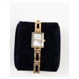 Anne Klein Quartz Gold Tone Bracelet Watch - Running, with new battery