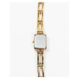 Anne Klein Quartz Gold Tone Bracelet Watch - Running, with new battery