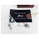 Belair Gold Tone Ladies Watch With Box & Papers - running