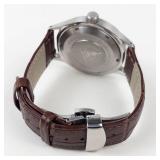 Daniel JeanRichard Highlands Automatic Watch With Box & Extra Strap - running