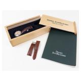 Daniel JeanRichard Highlands Automatic Watch With Box & Extra Strap - running