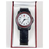 Swiss Army Quartz Watch in Box - running
