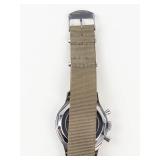 Vintage Tianjin 1963 Chronograph Watch in Tin - running