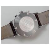PRS-12 Chronograph Watch in Wood Box - running