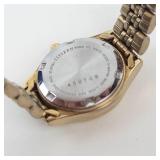 Citizen Quartz Day-Date Gold Tone Watch - running new battery