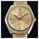 Vintage Longines Admiral Automatic Day-Date Watch - running