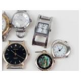 Mixed Lot of 9 Quartz Watches - Working