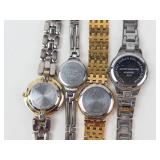 Cardinal, ESQ & Accutime Quartz Wristwatch Mixed Lot (Lot of 4) - Working