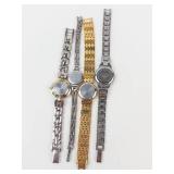 Cardinal, ESQ & Accutime Quartz Wristwatch Mixed Lot (Lot of 4) - Working