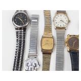 Mixed Quartz Watches Group of 10 - Working