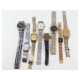 Mixed Quartz Watches Group of 10 - Working