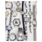 Mixed Watch Lot With Pulsar & Fashion Bracelets - Not Working