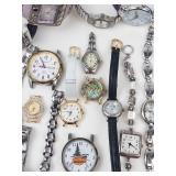 Mixed Watch Lot With Pulsar & Fashion Bracelets - Not Working
