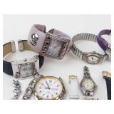 Mixed Watch Lot With Pulsar & Fashion Bracelets - Not Working