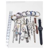 Mixed Watch Lot With Pulsar & Fashion Bracelets - Not Working