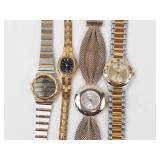 Quartz Watch Lot of 4 - Vendome, Pulsar, Style & Co. & Oleg Cassini - Working