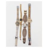 Quartz Watch Lot of 4 - Vendome, Pulsar, Style & Co. & Oleg Cassini - Working