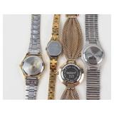 Quartz Watch Lot of 4 - Vendome, Pulsar, Style & Co. & Oleg Cassini - Working